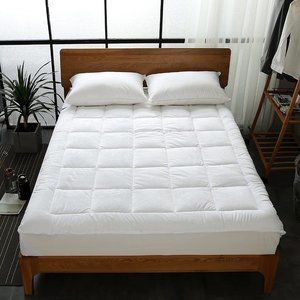 Plush Mattress Pad/Topper, Fitted Skirt, King